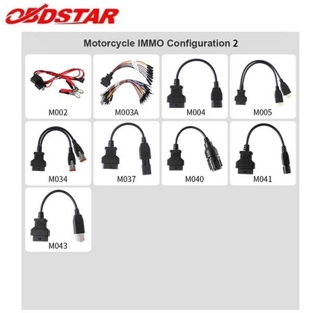 OBDSTAR MOTO IMMO KITS Configuration 2 OBS-DPPLUS-CONF2